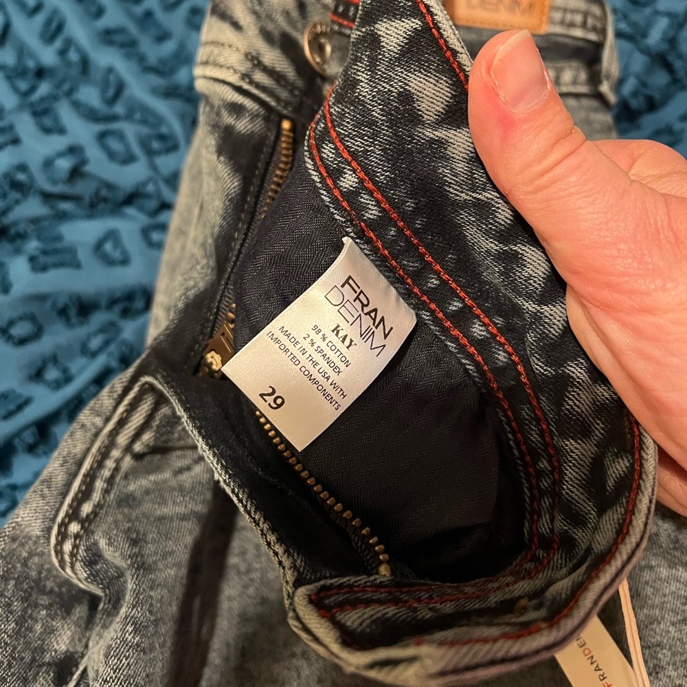 NWT Fran Denim Crop Jeans